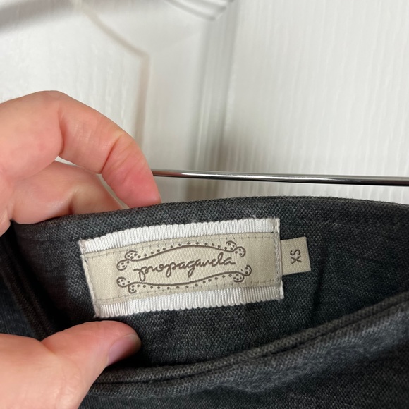 PROPAGANDA Gray Pencil Skirt XS - Picture 3 of 5